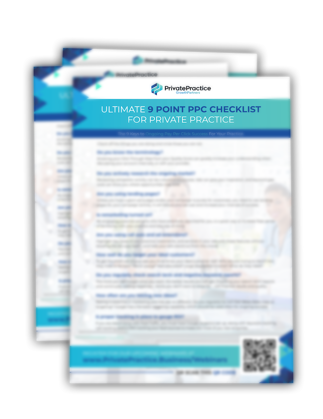 Mediatasks Private Practice Ultimate 9 Point PPC Checklist-650